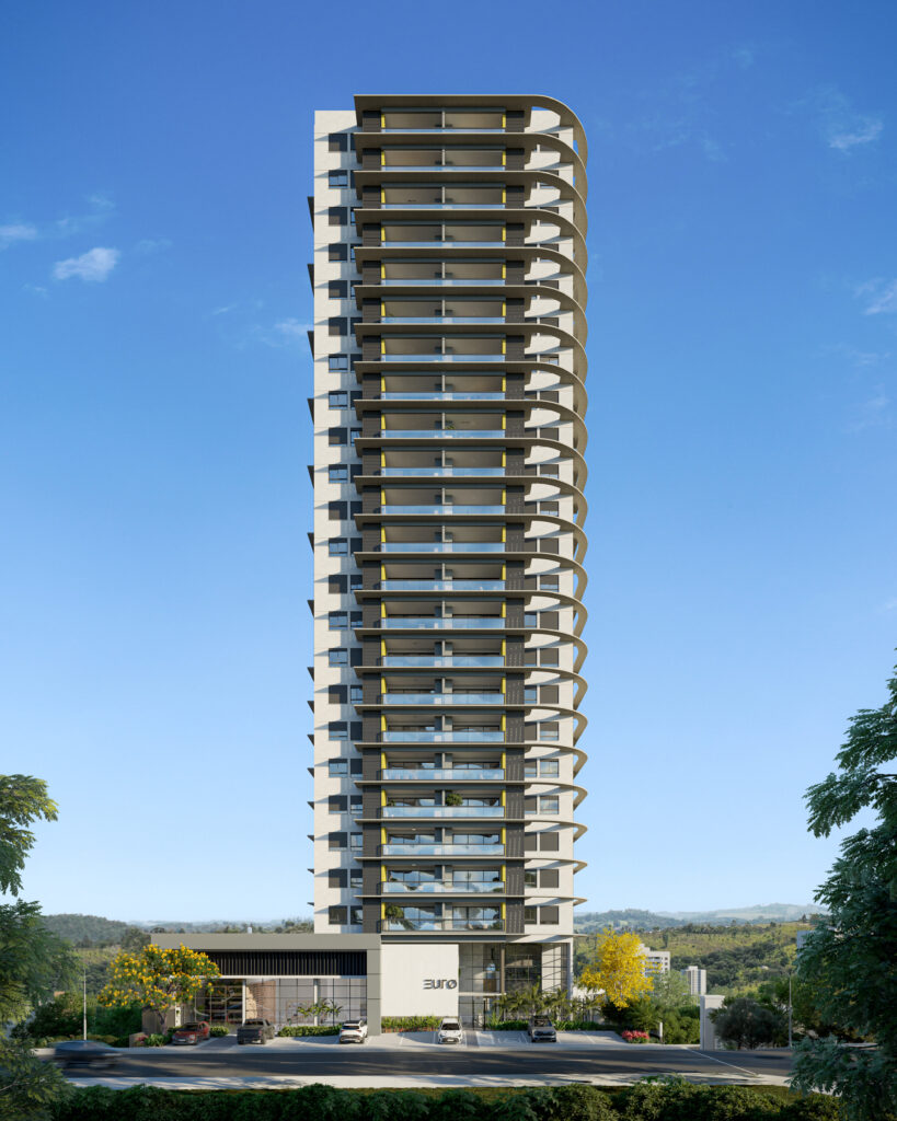 Fachada do Euro, novo empreendimento de Botucatu-SP.