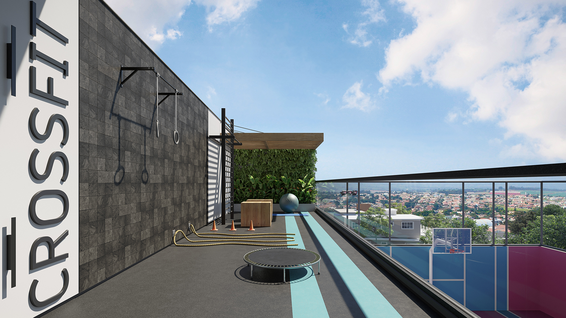 Espaço crossfit do Euro, novo empreendimento de Botucatu-SP.